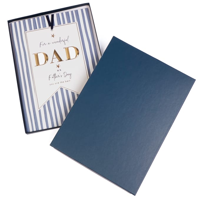 Fathers Day Card - For a Wonderful Dad