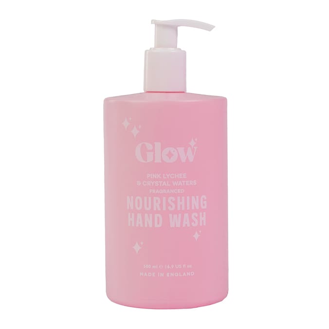 Glow Nourishing Hand Wash 500ml - Pink Lychee & Crystal Waters