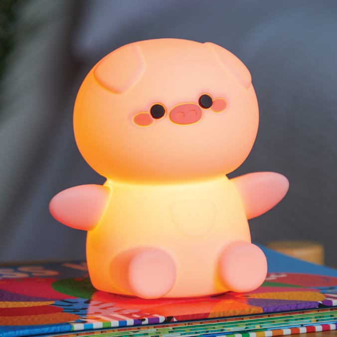 Kawaii Dreamer Squishy Night Light - Pig