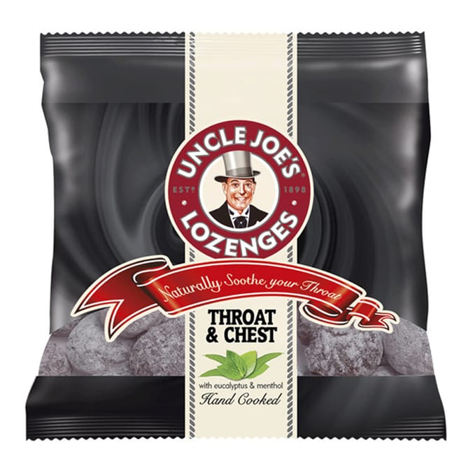 Uncle Joe's Throat & Chest Lozenge 70g x 20 Packs
