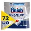 Finish Quantum All In One Lemon 72 Tabs