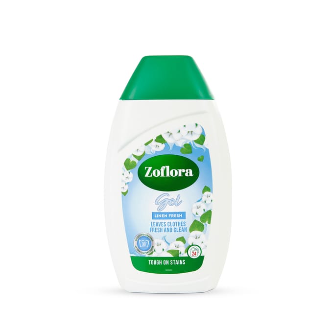 Zoflora Concentrated Liquid Detergent Gel 720ml 24 Washes - Linen Fresh