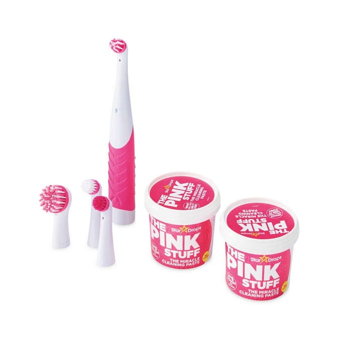 The Pink Stuff Miracle scrubber kit - Sparetorget