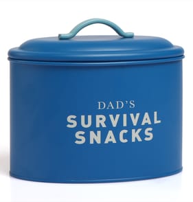 Just For You Dad Biscuit Tin - Dad's Survival Snacks