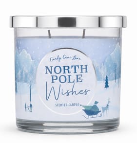 Candy Cane Lane North Pole Wishes Scented Candle 350g