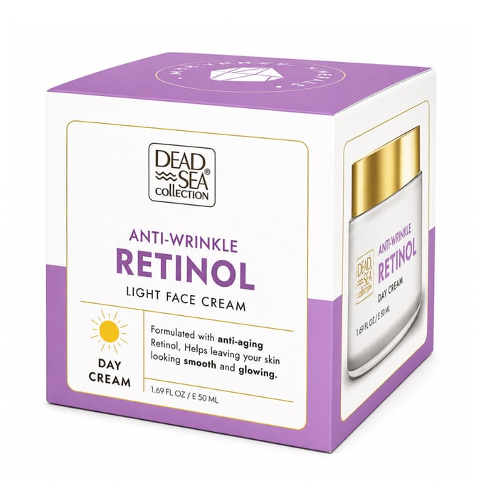 Dead Sea Collection Anti-Wrinkle Retinol Light Face Cream 50ml