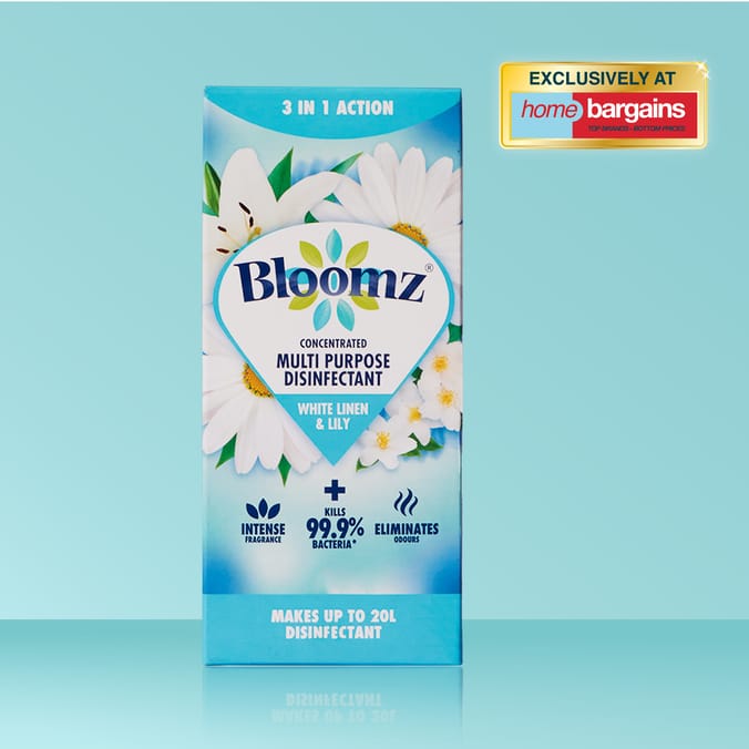Bloomz Concentrated Multipurpose Disinfectant 500ml - White Linen & Lily