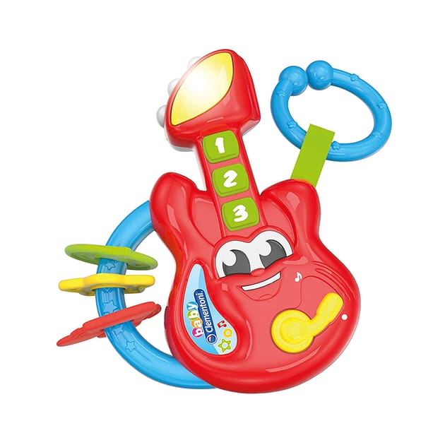 Baby Clementoni Guitar Rattle Home Bargains