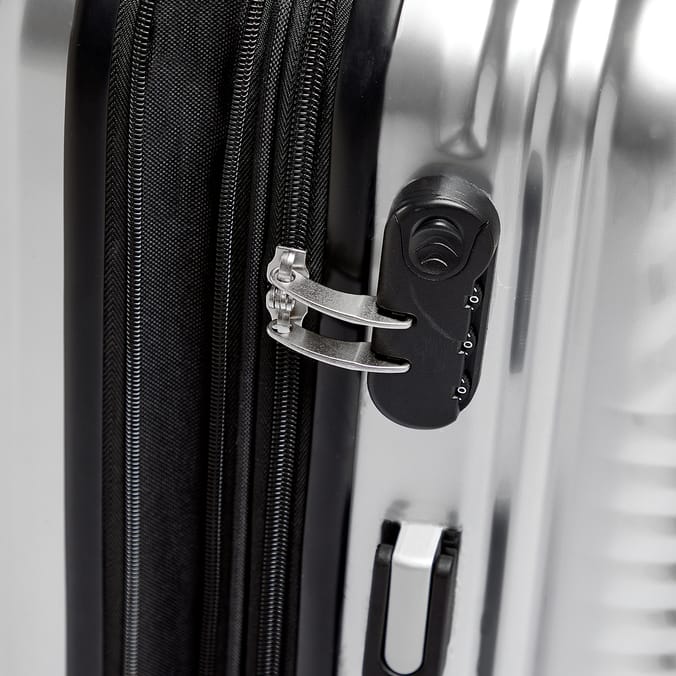 Salisburys Hard Shell Suitcase - Silver