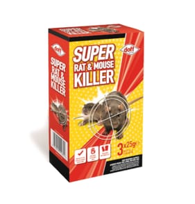 Doff Super Rat & Mouse Killer 3x25g