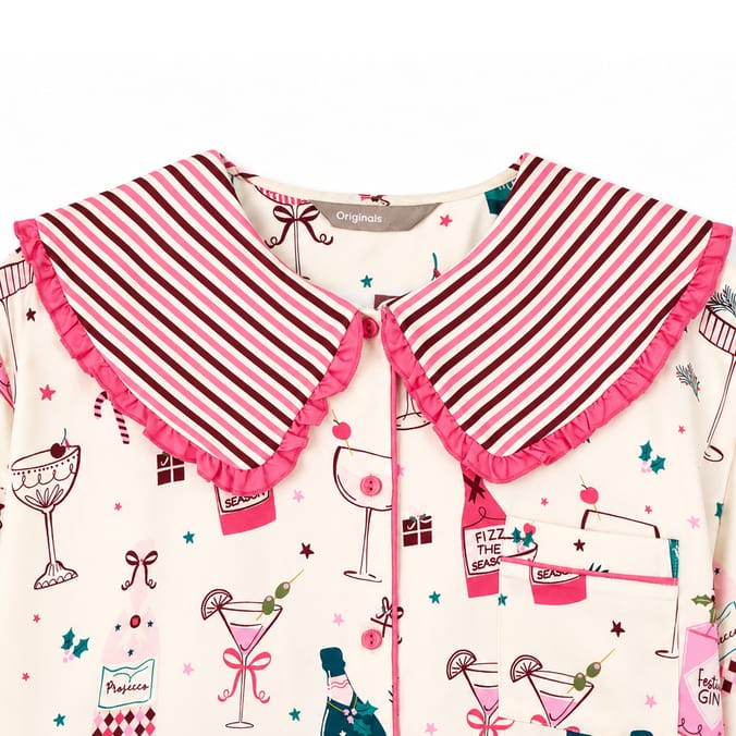 Originals Satin Festive Spritz Pyjamas