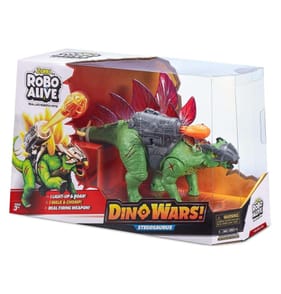  Zuru Robo Alive Dino Wars Stegosaurus Toy