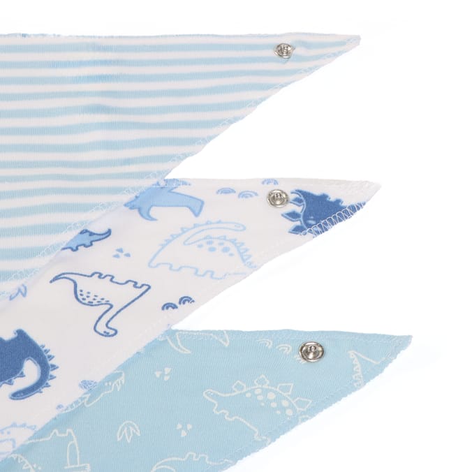 Pure Baby Bandana Bib 3 Pack