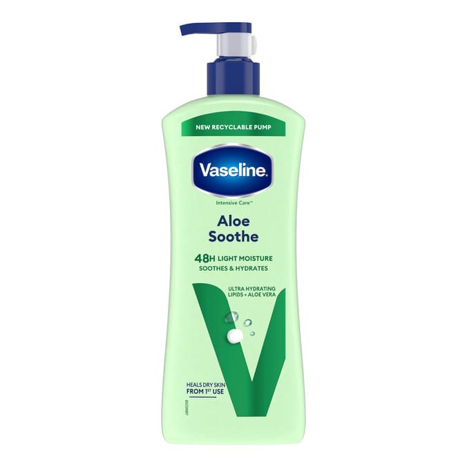 Vaseline Aloe Soothe Body Lotion 600ml