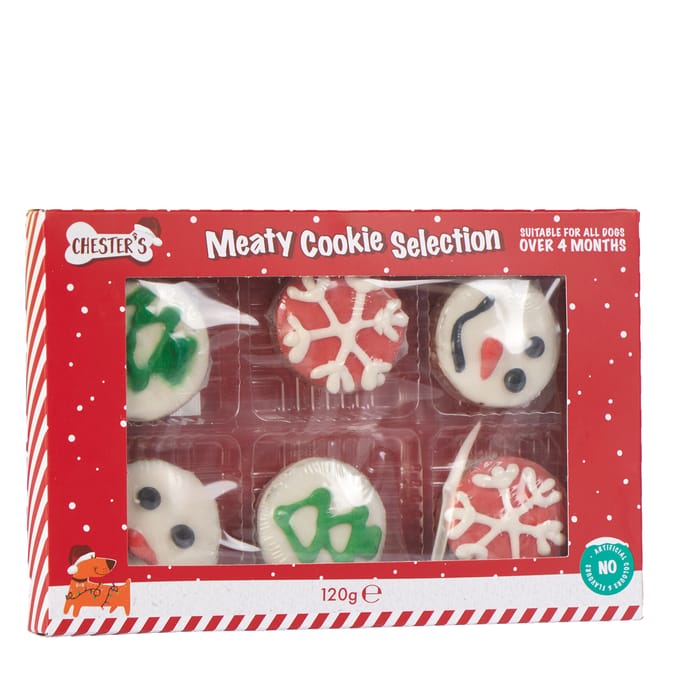 Chester's Meaty Cookie Selection