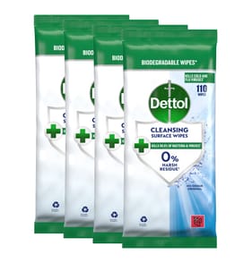 Dettol Cleansing Surface Wipes 110s - Original