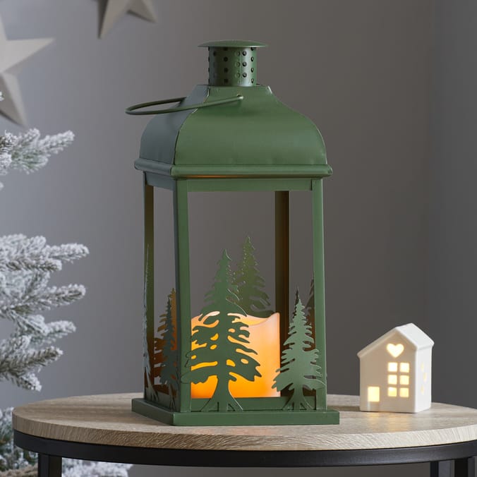 Nordic Spirit LED Metal Lantern