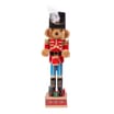 Sleigh Bells Wooden Christmas Nutcracker 38cm - Bear