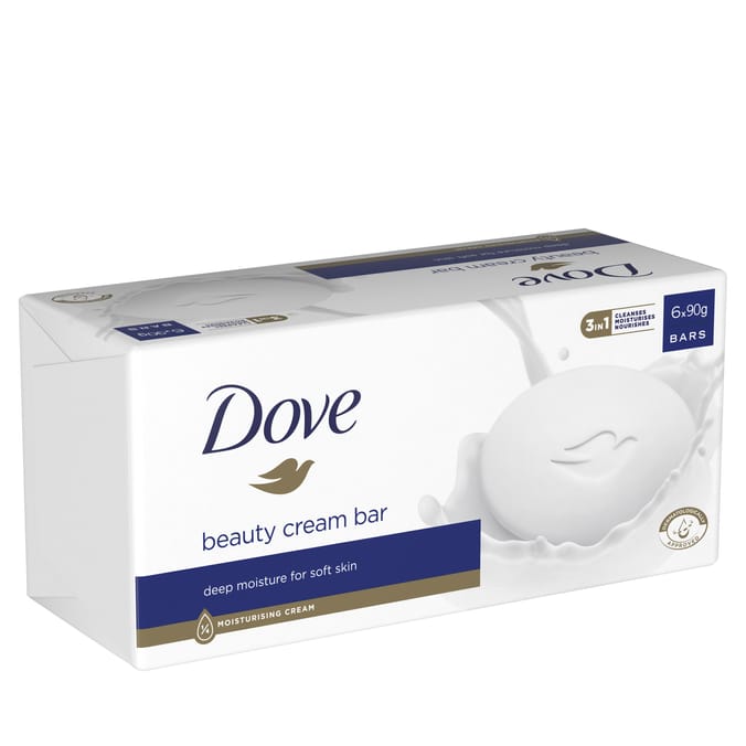 Dove Original Beauty Bar 90g x6