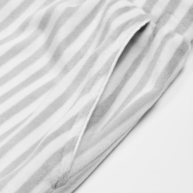Originals Ladies Sleepwear Stripe Velour Pyjama Set