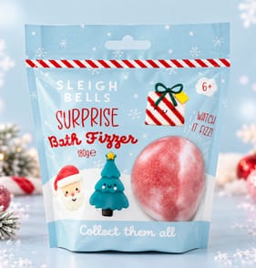 Sleigh Bells Surprise Bath Bomb