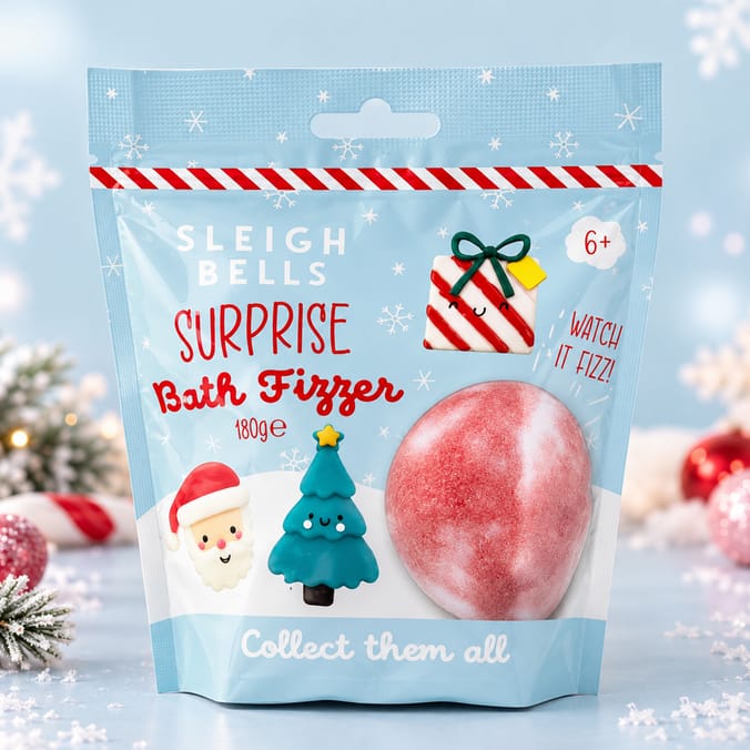 Sleigh Bells Surprise Bath Bomb