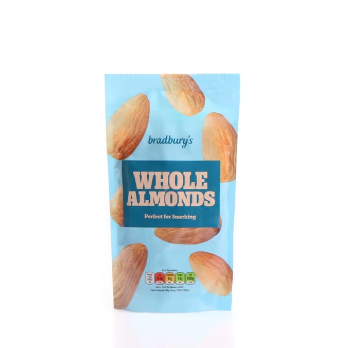 Bradbury's Whole Almonds 200g