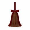 Festive Feeling Alpine Woods Christmas Hanging Rattan Bell