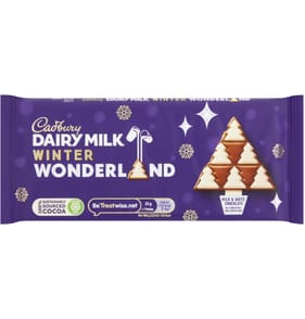  Cadbury Dairy Milk Winter Wonderland Bar 100g x3