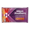 Halls Soothers Assortment with Real Fruit Juice Lozenges Roll 4 Pack 180g