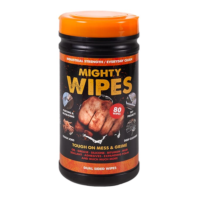 Mighty Wipes Industrial Strength/ Everyday Wipes 80s