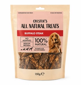 Chester's All Natural Treats Buffalo Streak 150g
