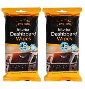 CarStore Interior Dashboard Wipes 40s x2