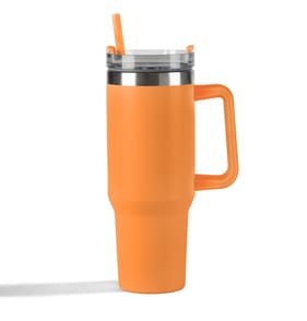 Hydrate 40oz Tumbler With Straw - Orange