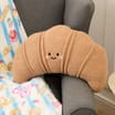 Breakfast Club Pretzel Croissant Cushion
