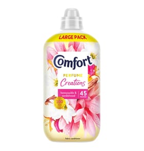 Comfort Perfume Creations Fabric Conditioner 45 Washes 1.35L - Honeysuckle & Sandalwood 