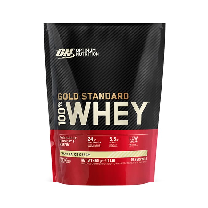 Optimum Nutrition Gold Standard 100% Whey Protein 450g - Vanilla Ice Cream