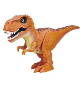 Robo Alive Attacking T-Rex - Brown