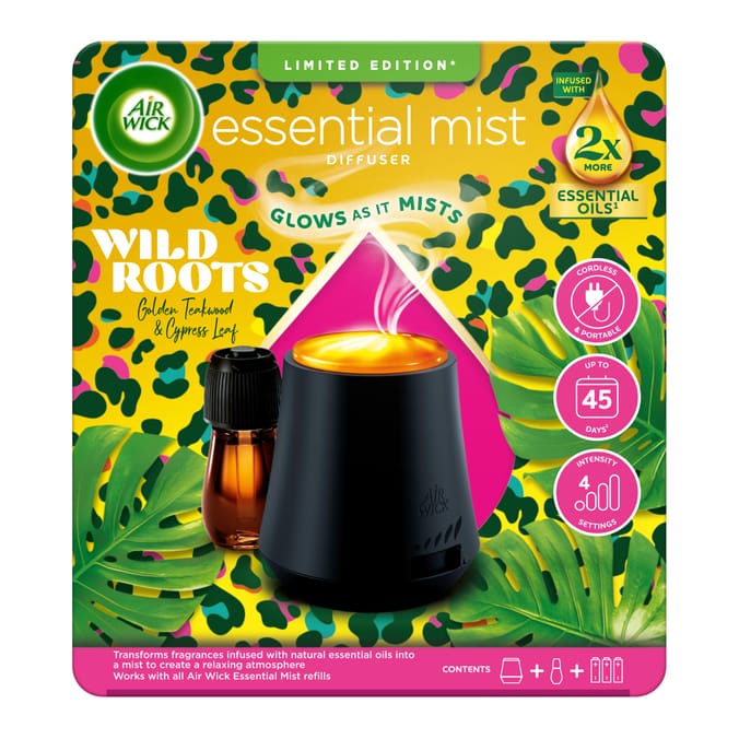 Air Wick Wild Roots Essential Mist Diffuser 20ml