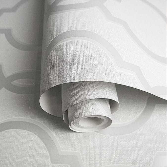 Laticia Wallpaper 65490 - Grey