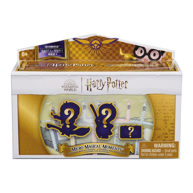 Wizarding World Harry Potter Micro Magical Moments Surprise Set - 2 Figurines with Accessory