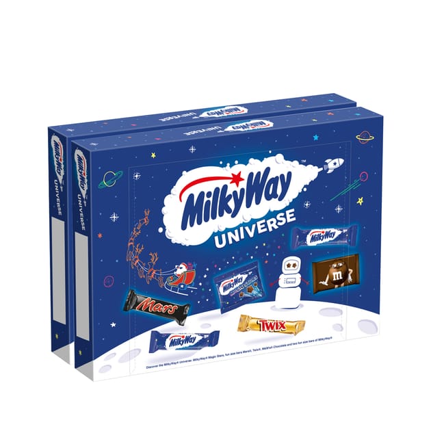 Milky Way and Friends Chocolate Medium Christmas Selection Box 122g