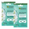 Garnier MoistureHyaluronic Acid and Coconut Water Hydrating Eye Sheet Mask x2