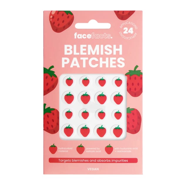 Face Facts Blemish Patches - Strawberry 