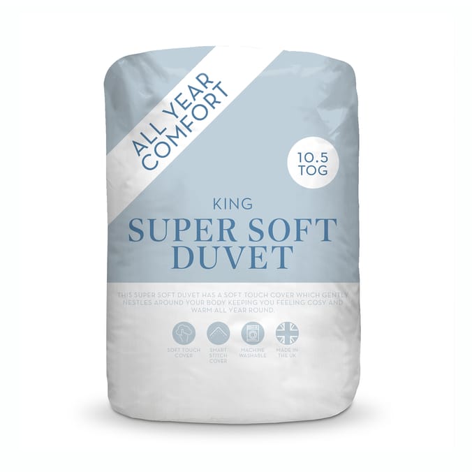Home Collections 10.5 Tog Super Soft Duvet