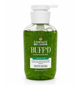 Eternite Buff'd Exfoliating Body Wash 400ml - Fresh Lime