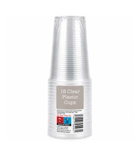 18 Plastic Cups