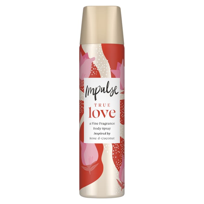 Impulse True Love Body Spray 75ml