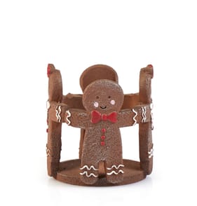 Winter Charm Gingerbread Tealight Holder