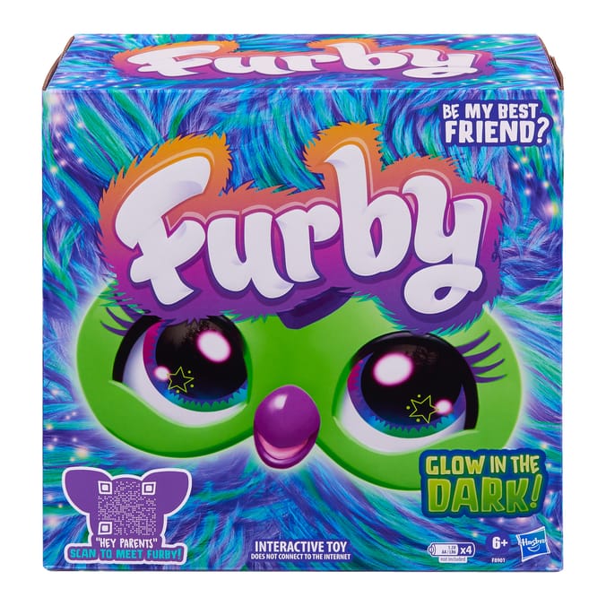 Furby Galaxy Glow in the Dark Interactive Plush Toy